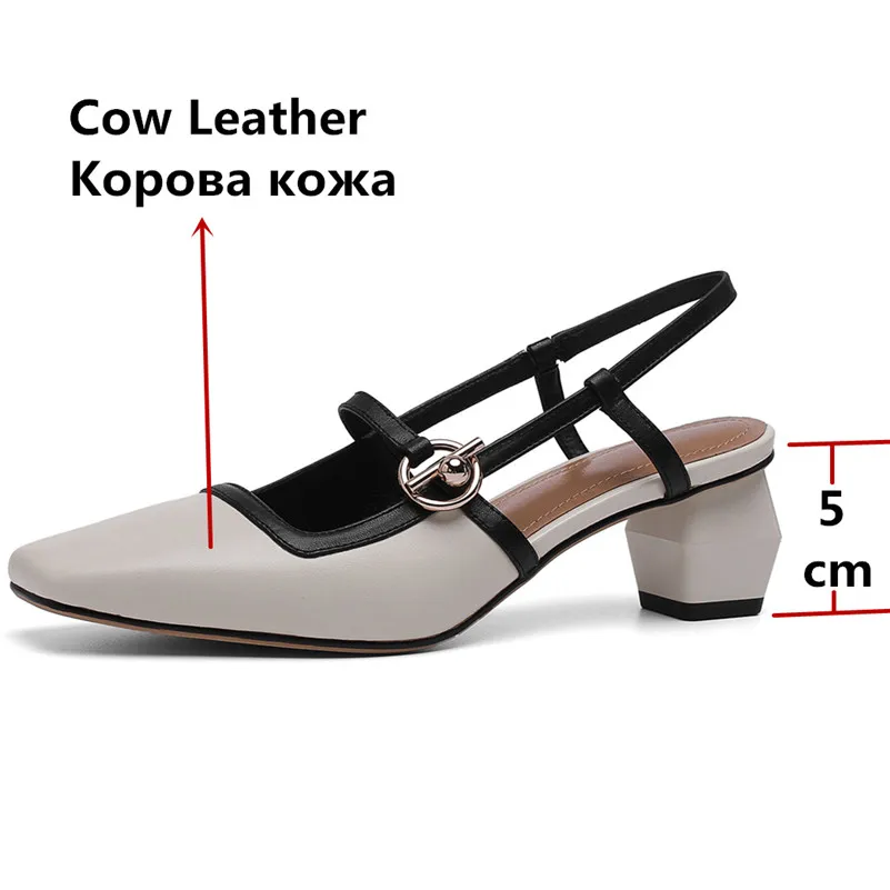 COVIBESCO/модные выразительные женские босоножки с квадратным носком в необычном