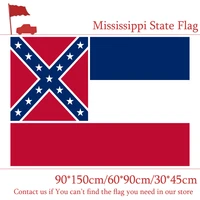 mississippi 150x90cm 6090cm state flag 3x5ft banner 3045cm car flag with brass grommets