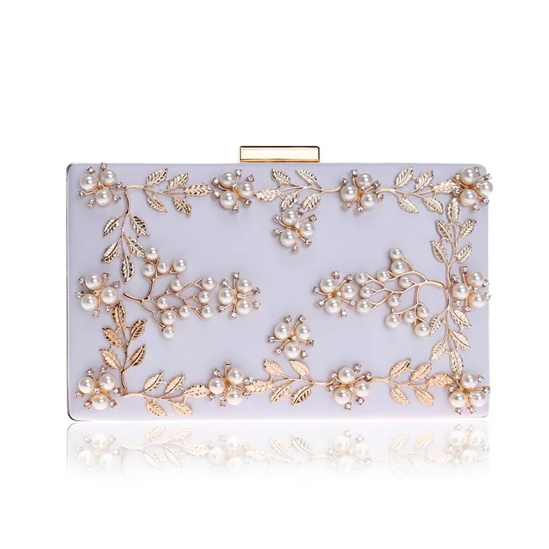 2018 New Women Evening Bags Fashion Beaded Clutch Bag Female Wedding Clutches Purses High Quality | Багаж и сумки