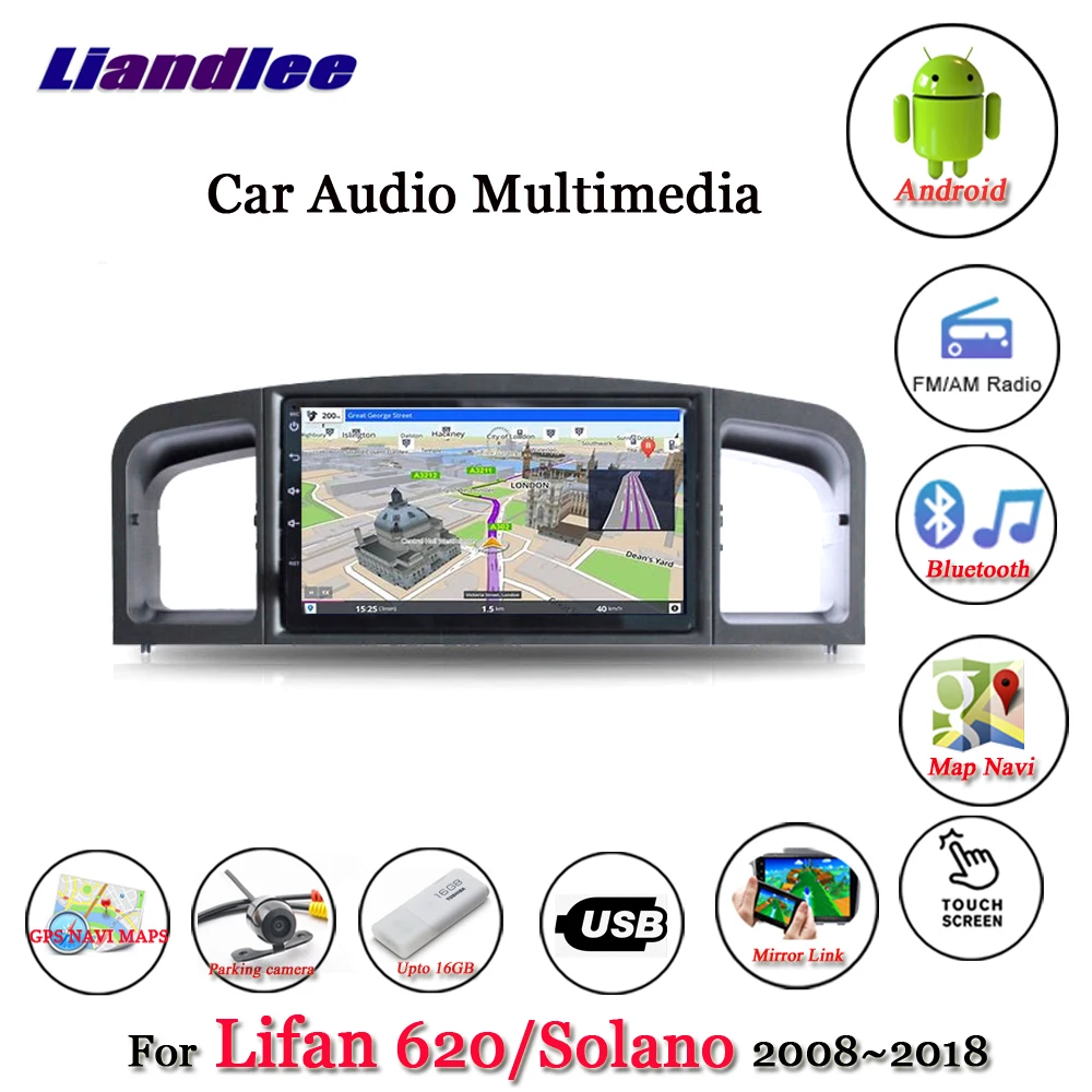Автомобильная система Android для Lifan 620/Solano 2008~ Радио Аудио Видео Стерео gps навигация HD экран мультимедиа