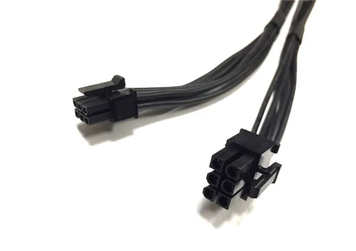 10 шт. кабель питания для видеокарты MacPro / G5 mini 6pin to pci-e GTX570 8800GT 27 см 18AWG | Компьютеры и