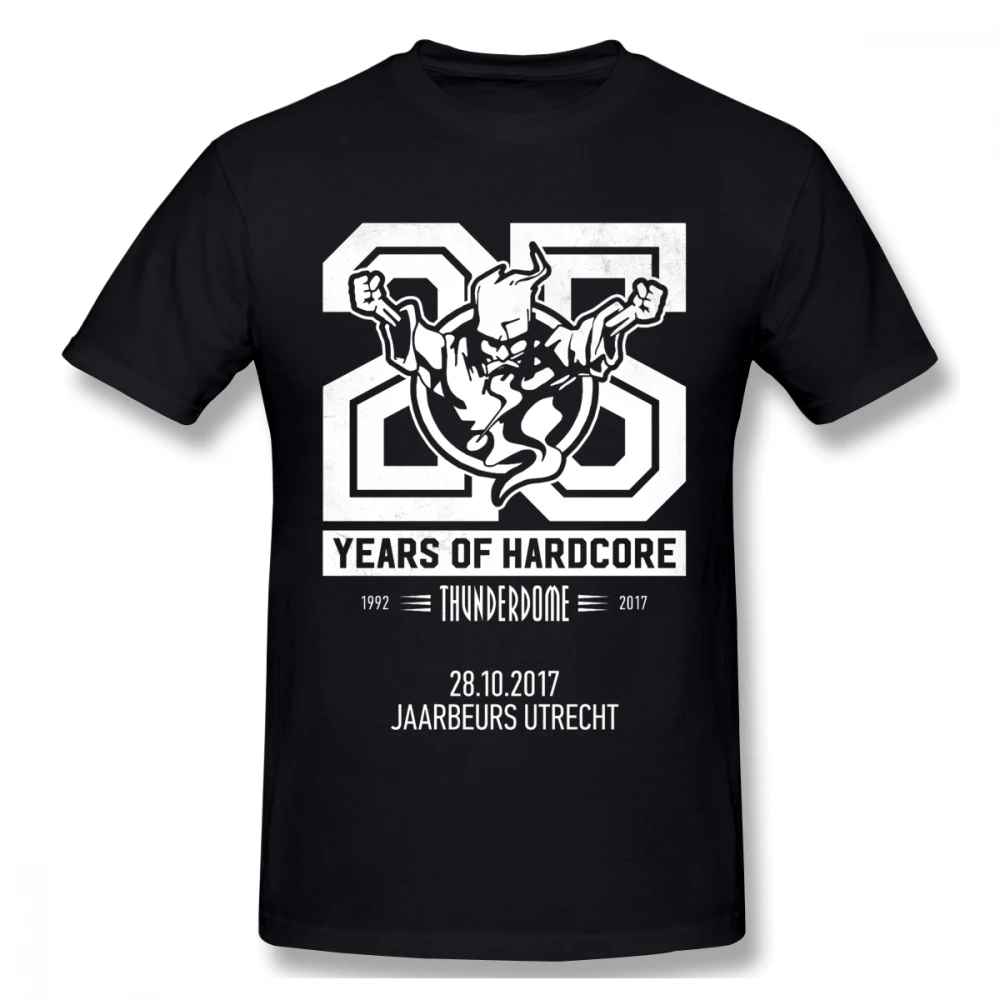 Thunderdome хардкор футболка для мужчин плюс размер 5XL 6XL группа тройник | Мужская