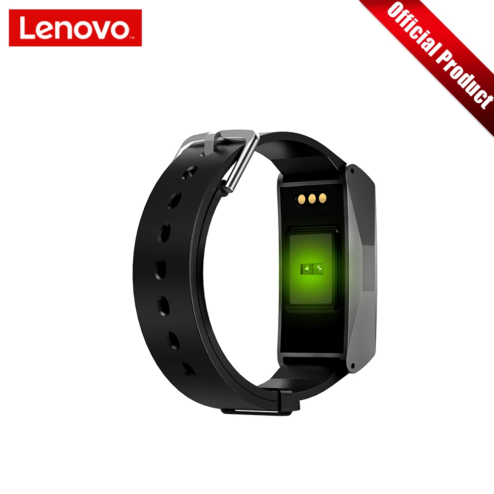 Lenovo смарт браслет пульсометр кровяное давление спортивные часы 0 96 &quotTFT
