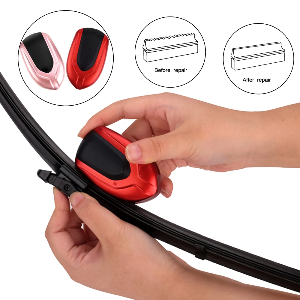

Car Wipers Windshield Wiper Repair Tool Windscreen Blade Cleaner Restorer Boneless Wiper For Car-Styling Accessories