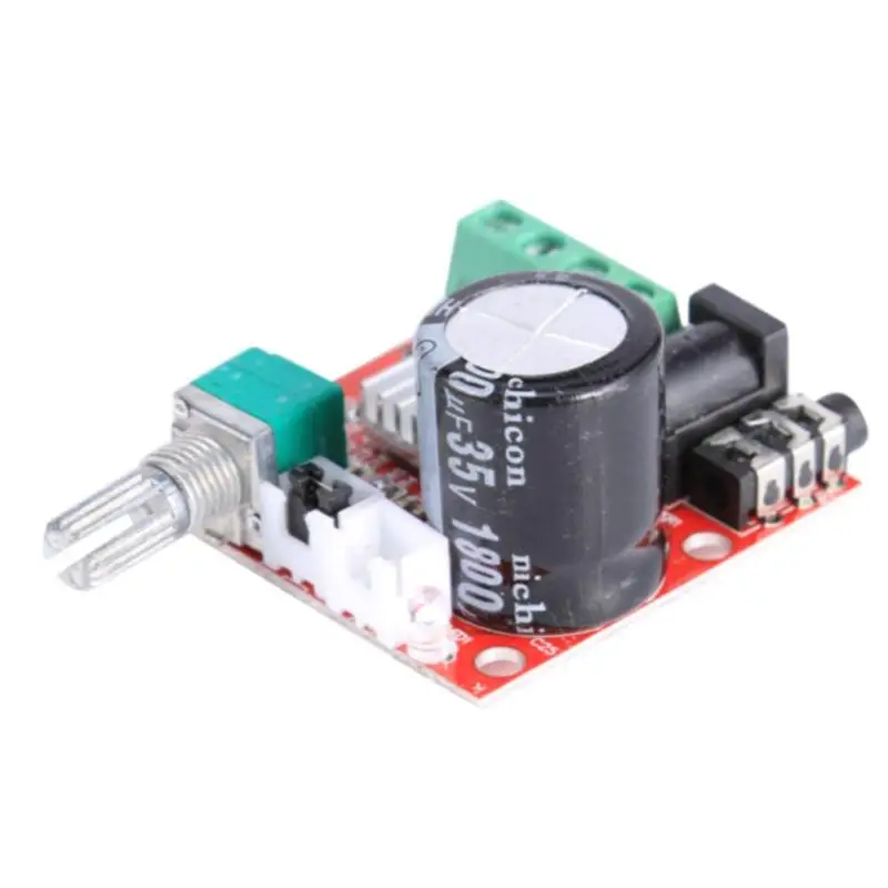 12 В Mini Hi Fi PAM8610 плата аудио стереоусилителя TDA2030 2X10W двухканальный модуль класса