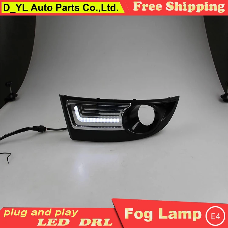 Автомобильный Стайлинг для Chevrolet Epica 2010-2012 светодиодный DRL Противотуманные фары