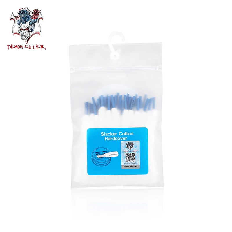 Органический Demon Killer Vape хлопок 30 штук в пакете. DemonKiller Slacker твердом переплете