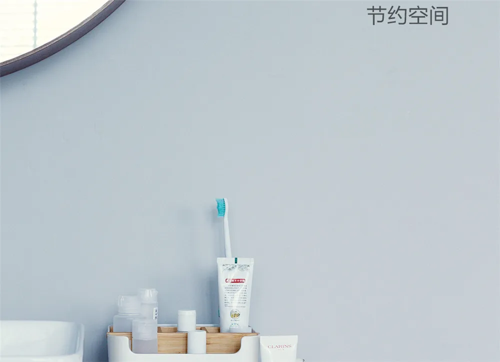 Xiaomi Mijia Bamboo Fibre съемный Органайзер коробка суб-Сетка Дизайн коробка для хранения косметики Портативный чехол для умного дома