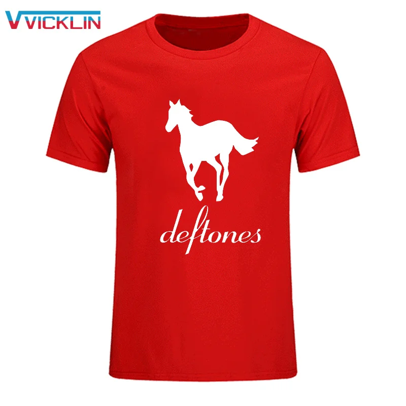 Летняя Модная стильная мужская футболка Dexter Deftones Хлопковая с круглым вырезом и