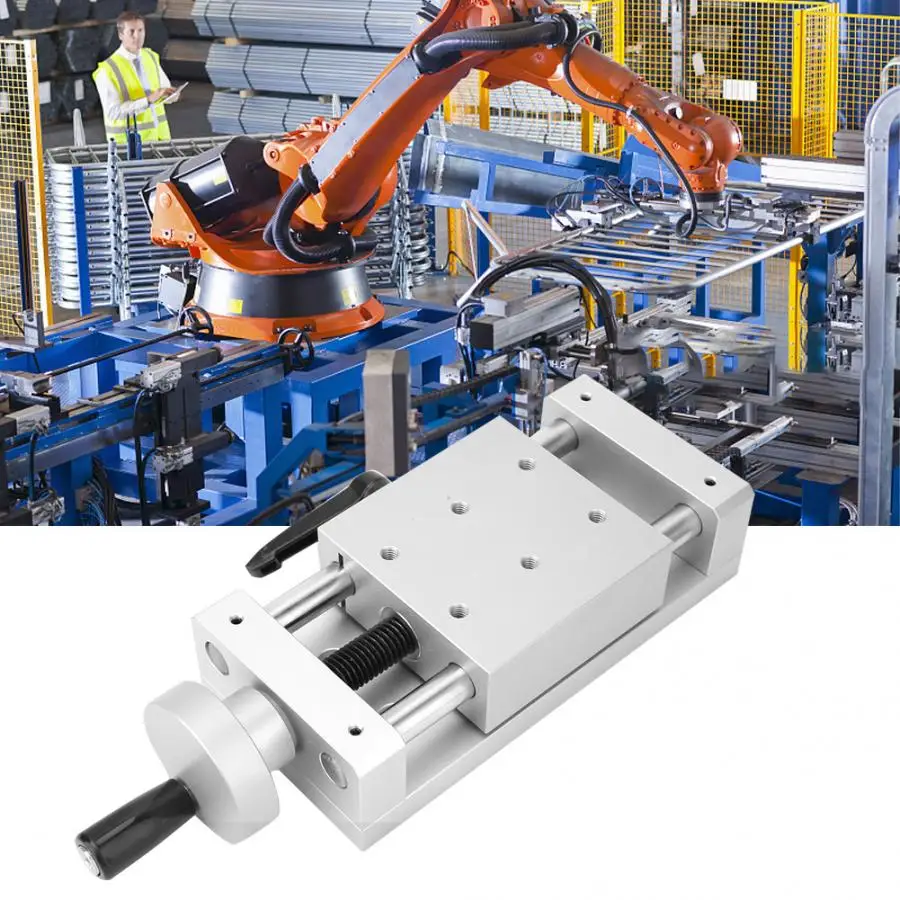 KA80-1402-50/100/150 Aluminum Alloy High Accuracy Sliding Table Linear Rail Stage Cross linear guide bearing 80*80mm | Обустройство