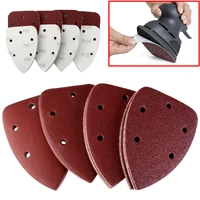 40pcs 4080120240 grits sanding disc mouse sander pads sandpaper for polishing tools 140x100mm