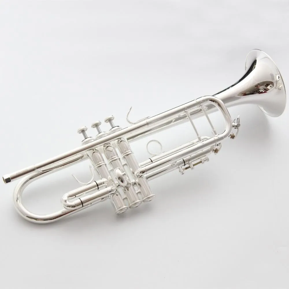 Vincent Shrotenbach Stradivarius профессиональные Bb трубы LT190S-37 серебро позолоченная труба Рупоры чехол