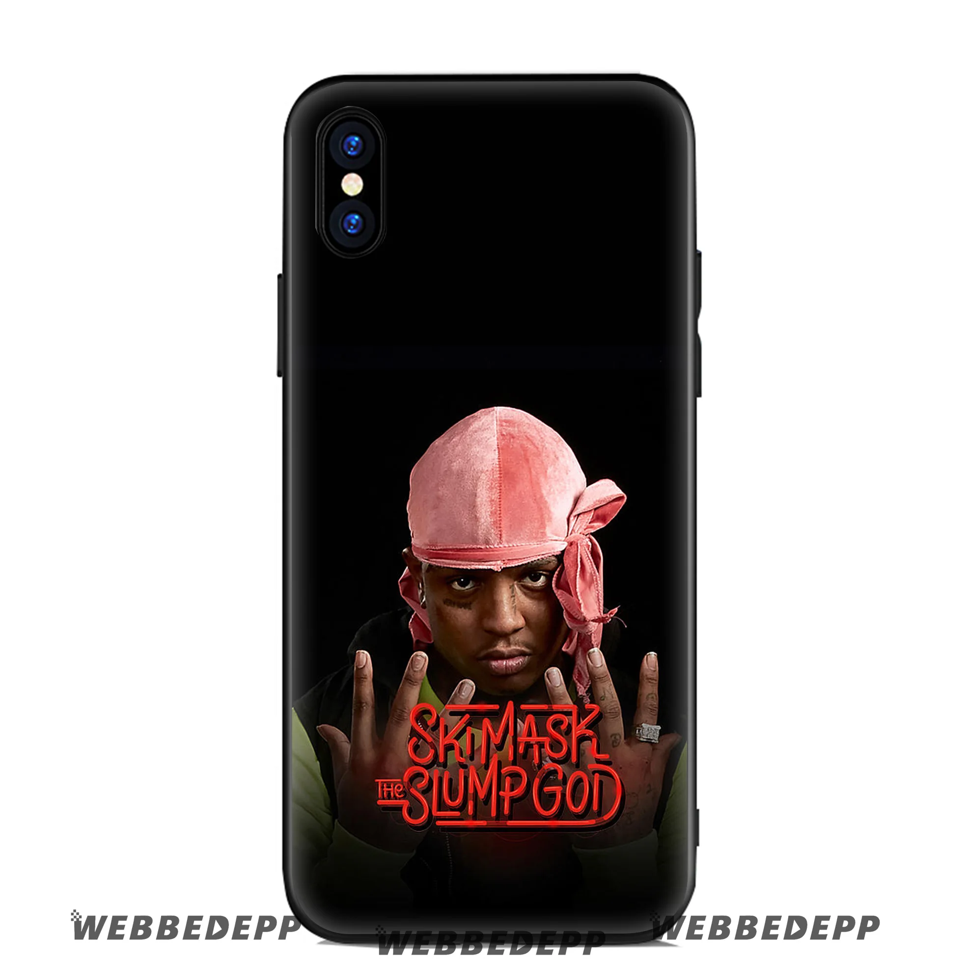 WEBBEDEPP Лыжная маска Мягкий силиконовый чехол для Apple iPhone 11 Pro Xr Xs Max X или 10 8 7 6 6S Plus 5 5S