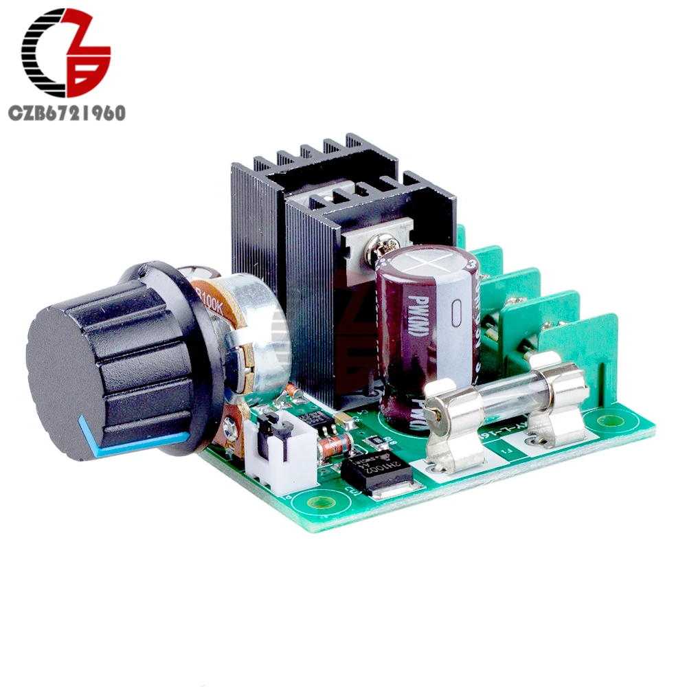 400W 10A 12V Напряжение регулятор контроллер скорости двигателя постоянного тока