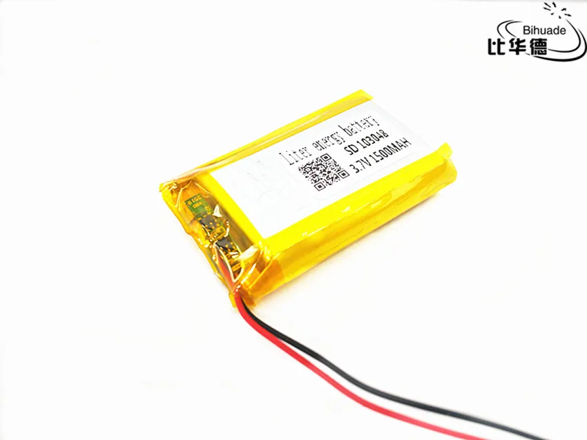 3 7 V 1500mAh полимерная литиевая батарея 103048 103050 с PCM для раннего образования машина MP3