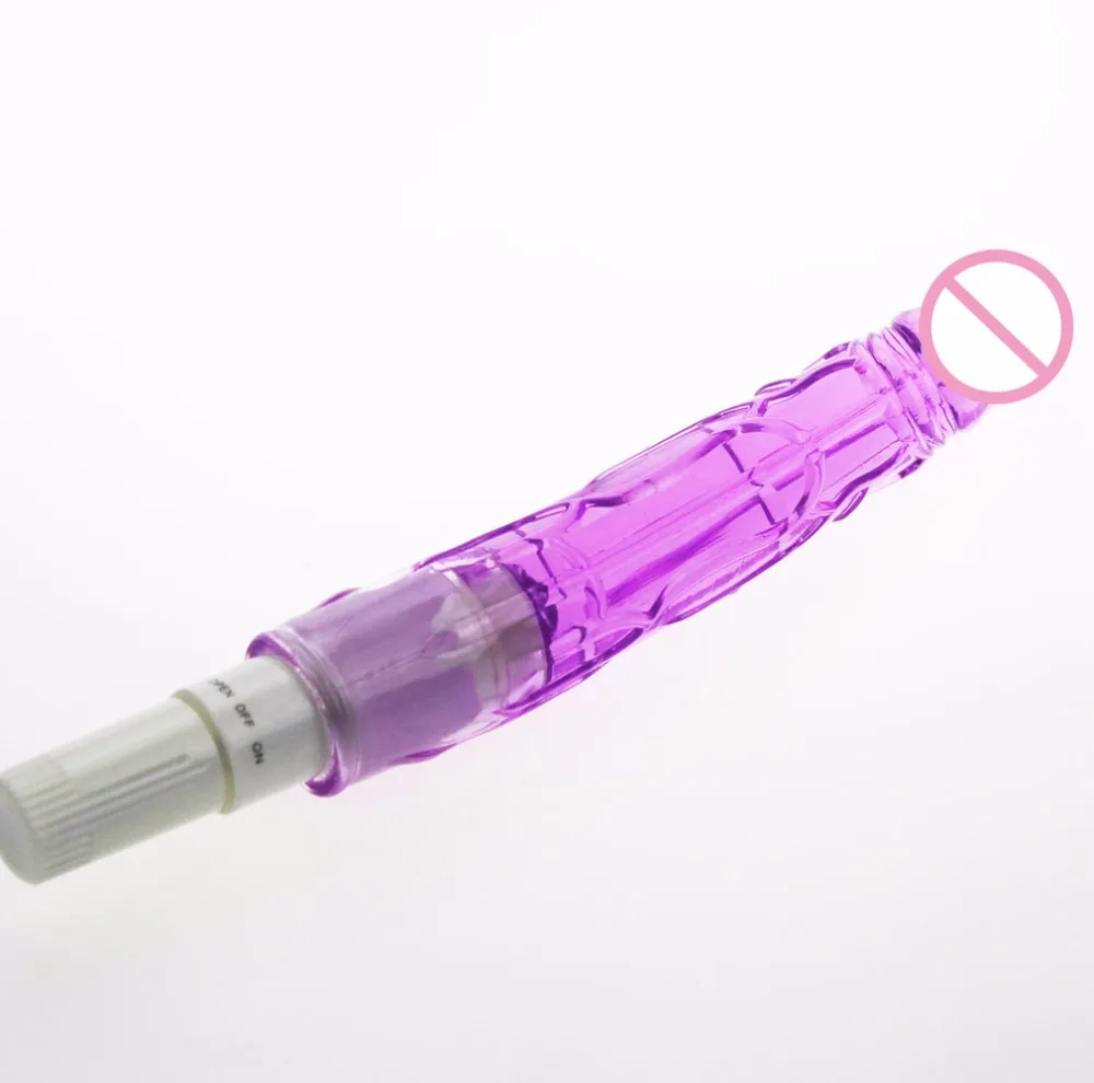 Фаллоимитатор Мощный вибратор пенис Желейная Анальная пробка секс игрушки точки