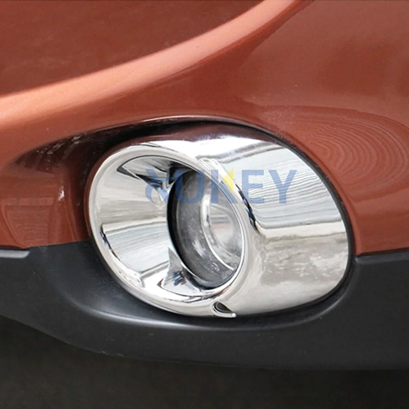 Для Mitsubishi Outlander 2013 2014 Chrome передняя крышка головки туман светильник тумана абажур