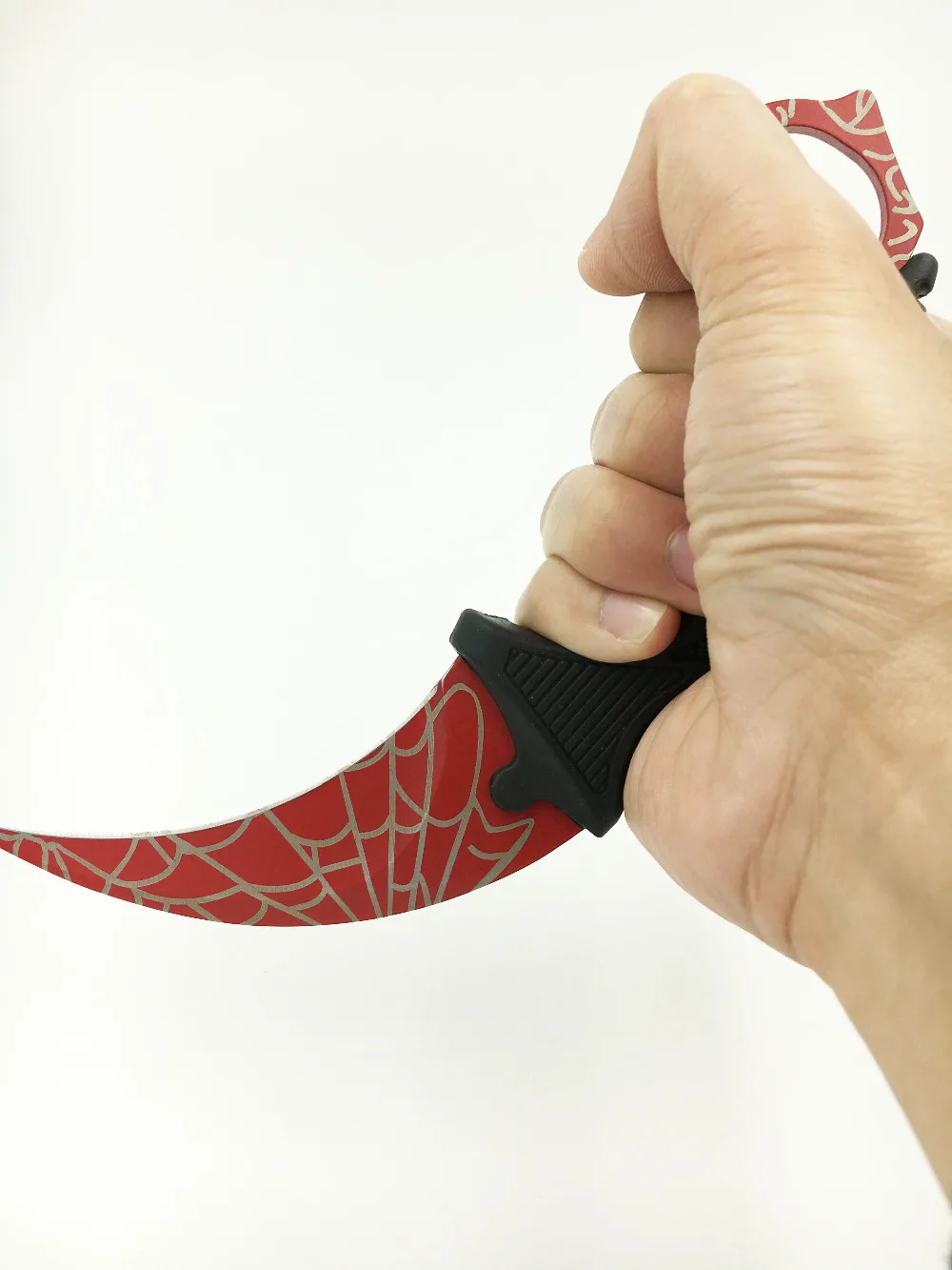 CS GO керамбит Counter Strike коготь нож для шеи с ножнами тигровый зуб настоящий игровой