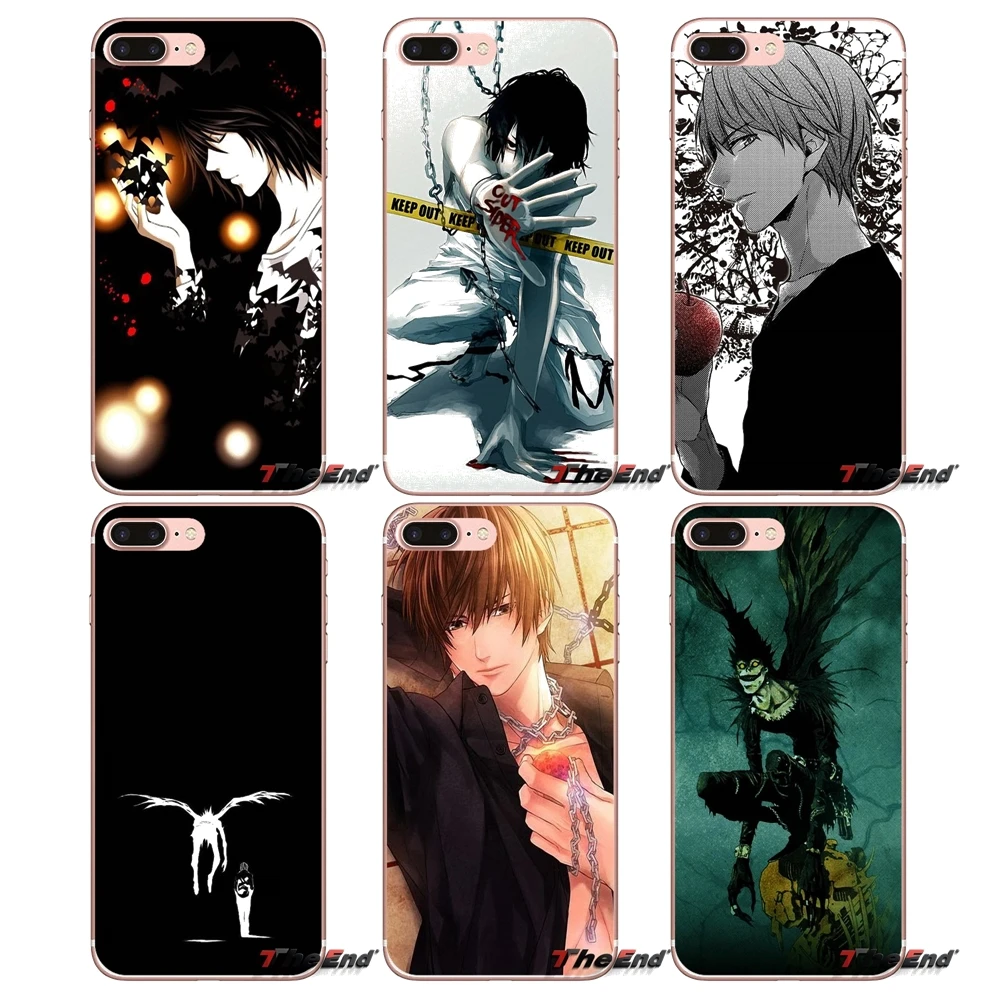 Японский Аниме Манга Death Note Ryuk TPU чехол для Samsung Galaxy S9 Plus 8 One oneplus 5T Meizu M5s LG V30 HTC U11 Capa |