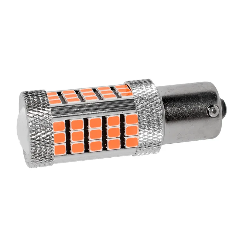 Автомобисветодиодный светодиодные лампы 1156 BA15S P21W BAU15S PY21W 66 SMD 2835 BAW15S PR21W BAY15S белый