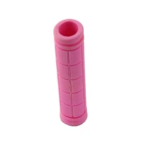 skid proof rubber handlebar grip cover for mtb fixie bike bicycle pink soft rubber handlebar handlebar cover handle bar end