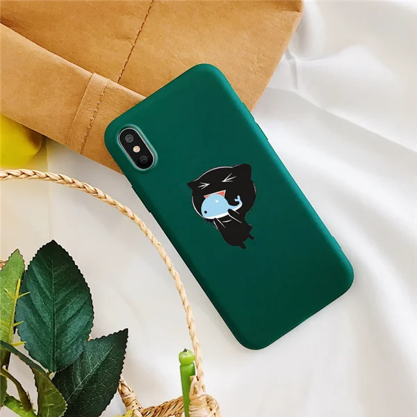 Green-3207 Мягкий ТПУ чехол для телефона с милым рисунком динозавра конфет для iphone 7 8 Plus 5 5S 6 6S 7Plus X XR XS MAX The Lion King - Цвет: Green-3207