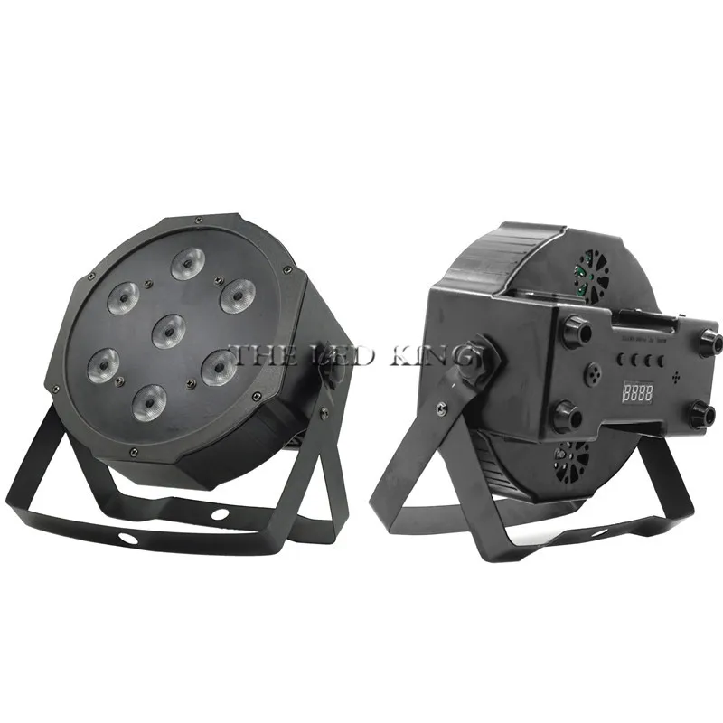 Лидер продаж LED Par 7x18 Вт RGBWA + УФ сценический свет профессиональная DMX512 эффект