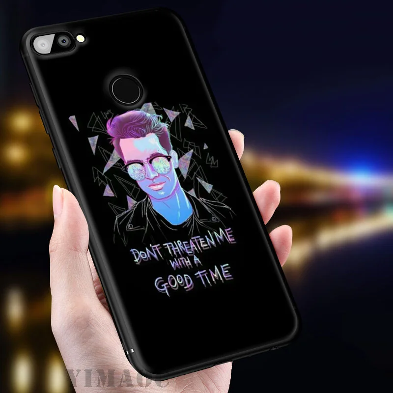 YIMAOC Panic At The Disco Band мягкий чехол для huawei mate 20 10 P30 P20 Pro P10 P9 P Smart Z 2019 &amp Nova 3 3i Lite |