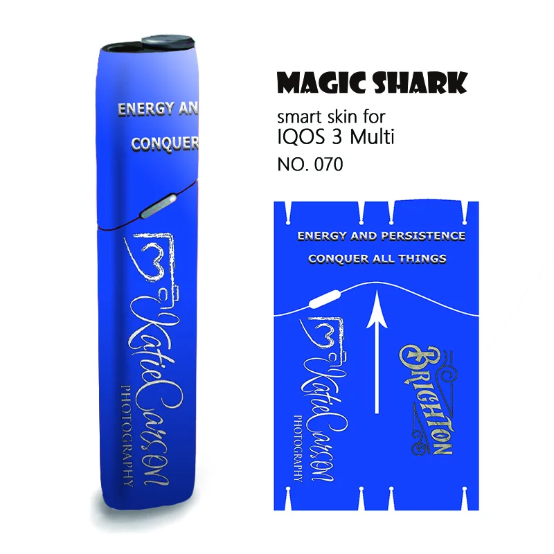 Новая модная защитная наклейка Magic Shark защитный чехол для этикеток IQOS 3 несколько