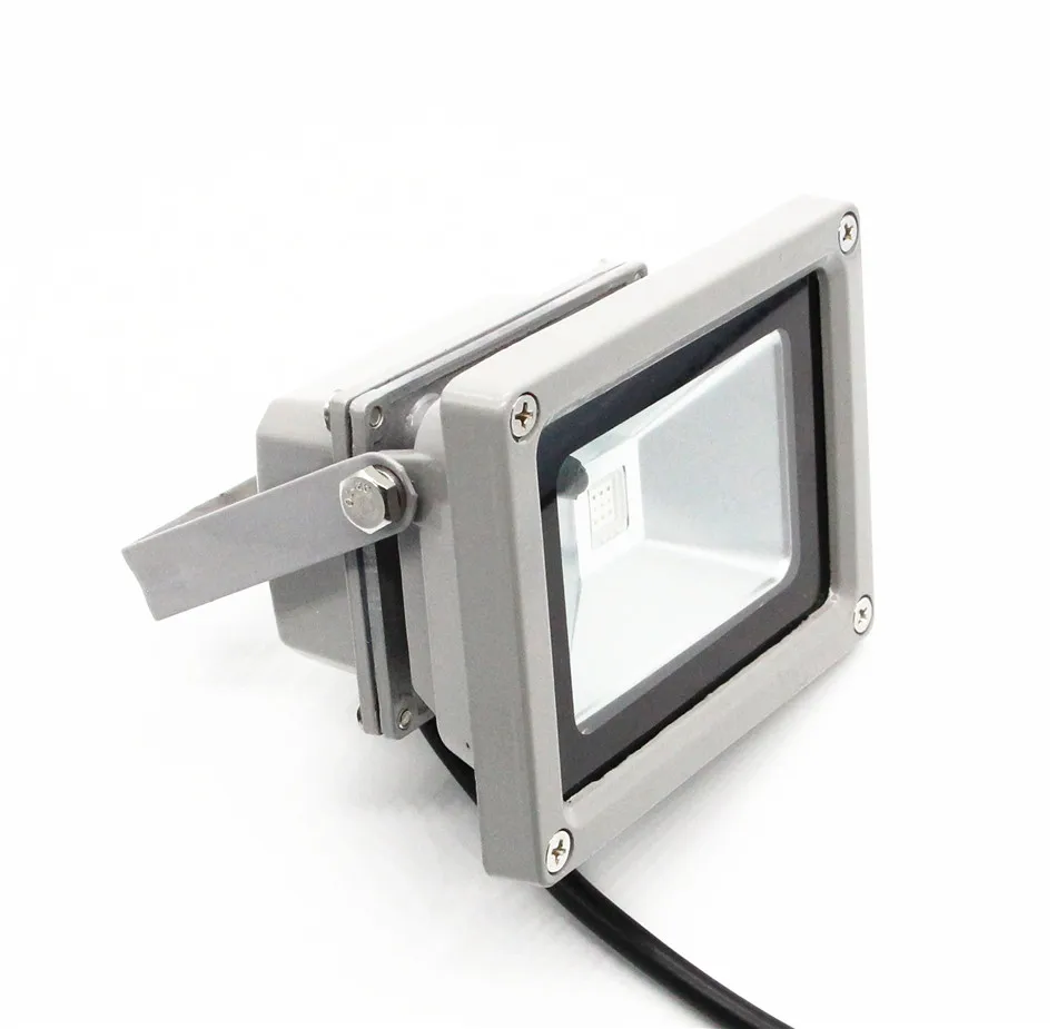 Новый Уличный RGB теплый белый Светодиодный прожектор 10 Вт 20 30 50 100 Настенный