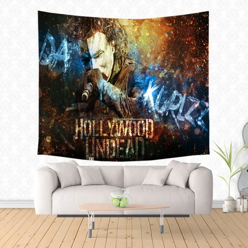 Голливудский немертвый узор гобелен Декоративный Настенный Ковер постельные