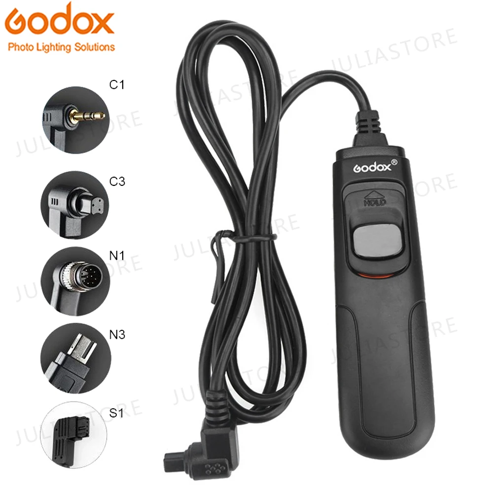 Кабель для спуска затвора камеры Godox RC C1/C3/N1/N3/S1 DSLR Canon Nikon Sony|camera shutter release cable|shutter
