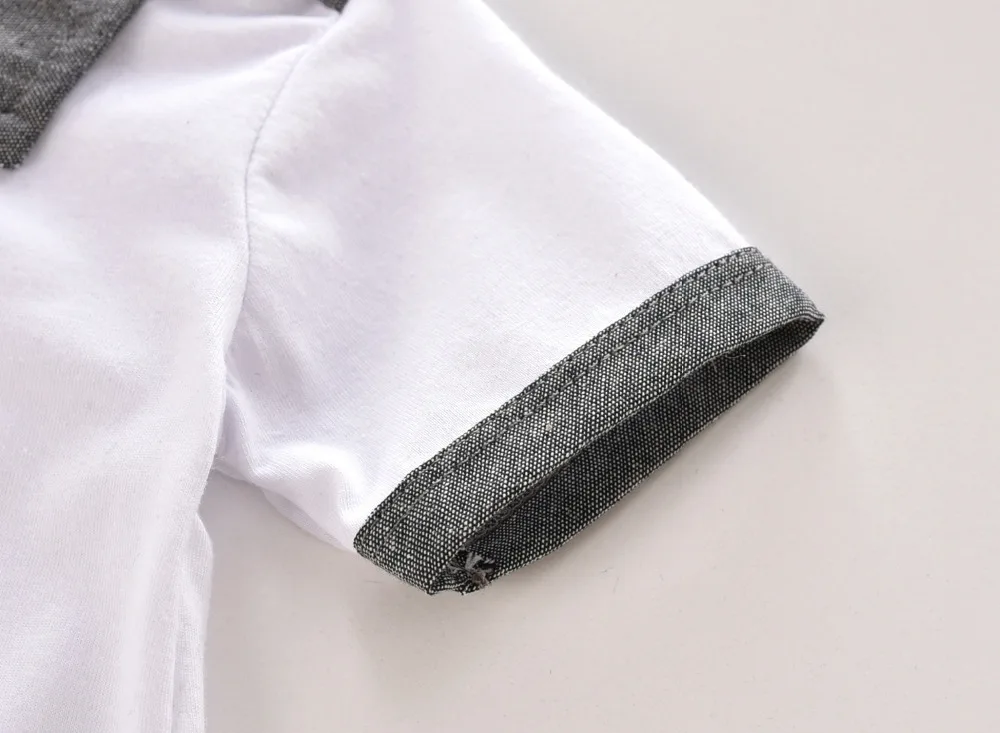 Новинка комплект одежды для маленьких мальчиков джентльменов хлопковая