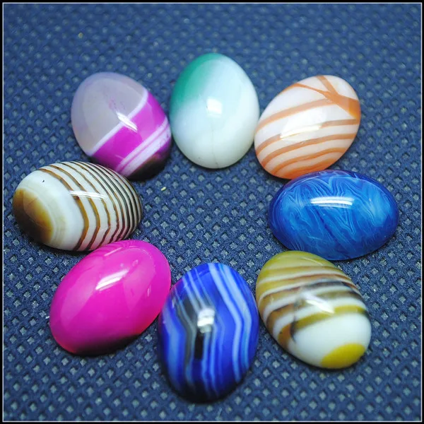 10 шт. натуральные драгоценные камни кабошоны красивые Агатовые Ониксовые кабины