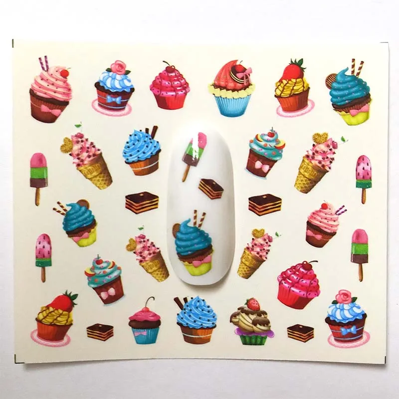 

3pcs Nail Art Tips Decorations Decals DIY Manicure Slider Embossed Nail Sticker Feathe Adhesive B59