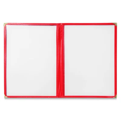 5/ПАК Ресторан рецепт меню покрывает ПВХ листы для защиты бумаги 12 вид (32 2*21 7 см)|book