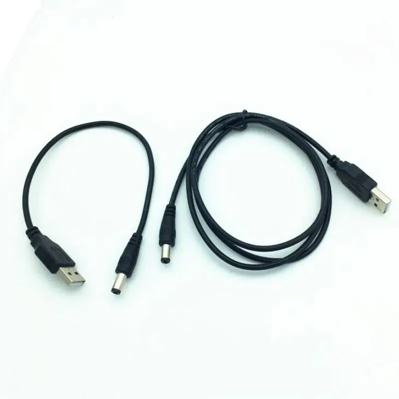Great-Q 10 шт. USB 2 0 штекер к 5 мм x удлинитель питания постоянного тока 25 см 1 м в А |