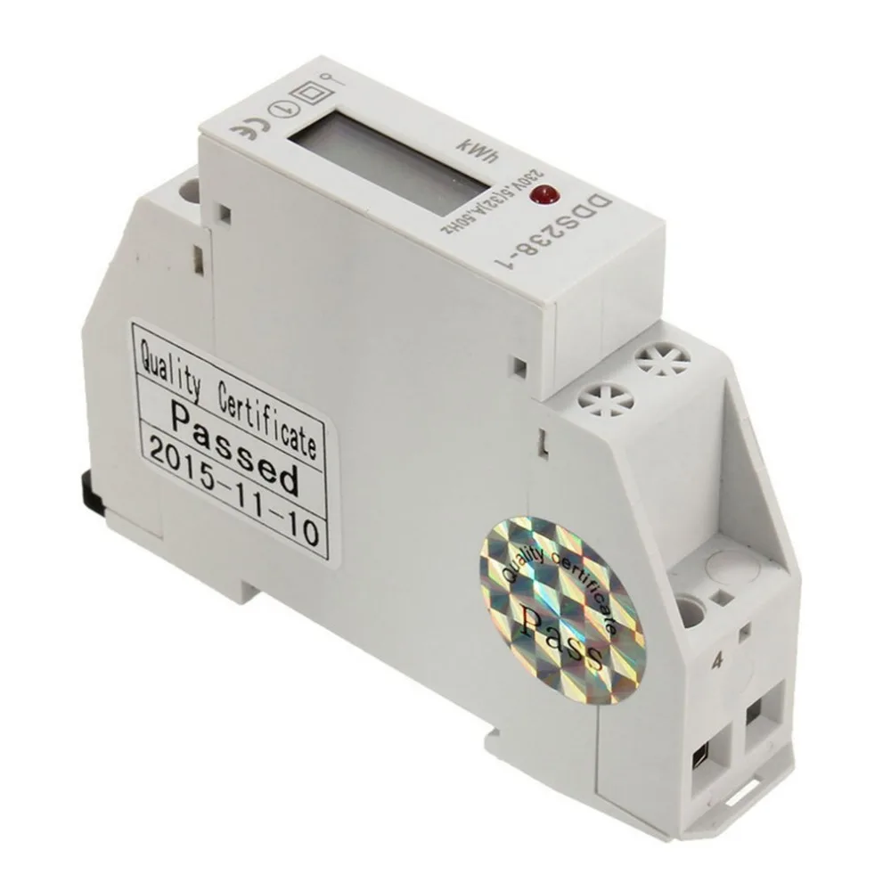 ЖК-дисплей DDS238-1 5 (32) A 230V 50 HZ/60Hz однофазный электронный Тип Мини счетчик