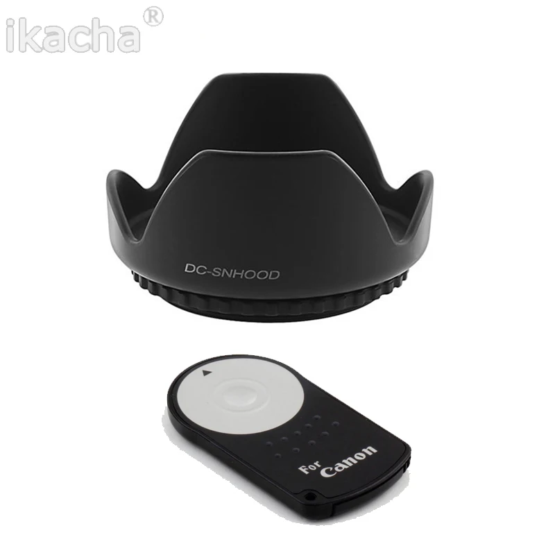 49 52 55 58 62 67 72 77 82 мм бленда объектива в форме цветка + RC 6 RC6 ИК инфракрасный