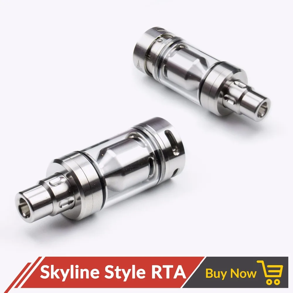 Атомайзер Volcanee Coppervape Skyline Style RTA MTL атомайзер 316SS Airdisk Skydisks Бак 4 мл 510 дрип | Отзывы и видеообзор