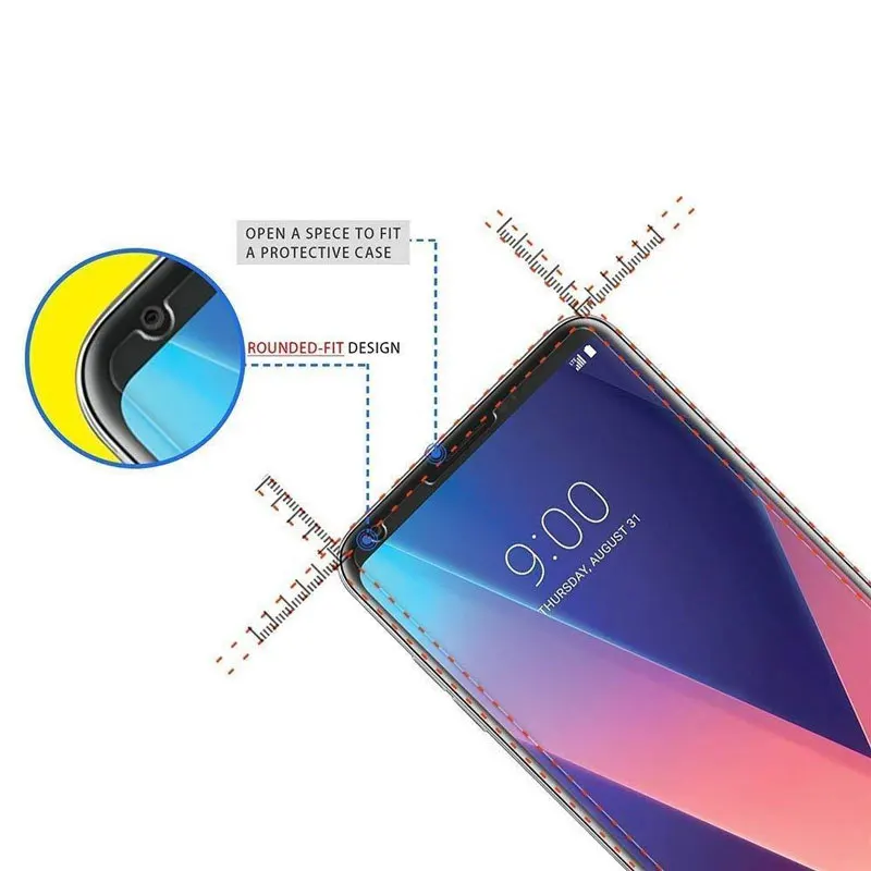 Закаленное стекло FQYANG 9H 0 26 мм для LG G4 G5 G6 BEAT STYLUS Q6 Q7 Q8 Q10 K3 K4 K5 2017 Защитная пленка