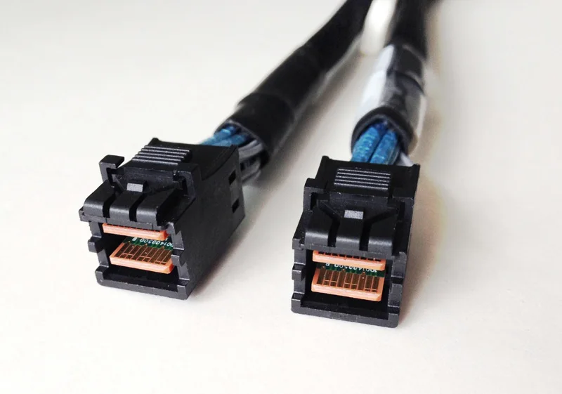 Мини Кабель SAS HD SFF 8643 внутренний кабель переходник для компьютера и жесткого