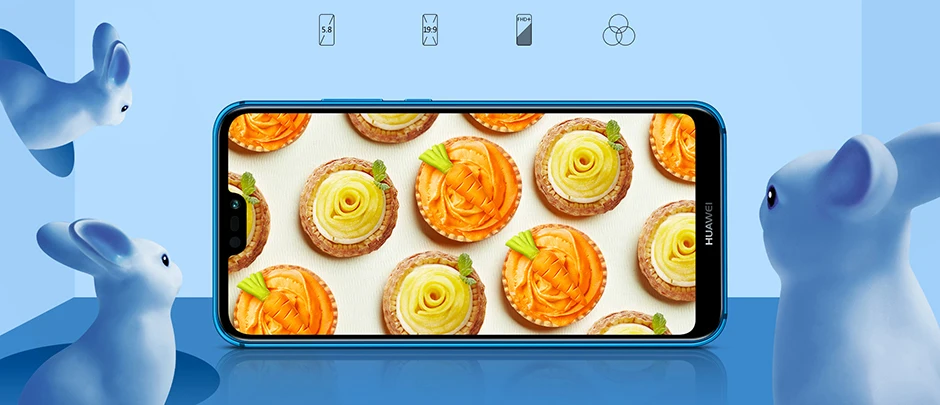 Huawei P20 Lite Nova 3E глобальная прошивка 4G LTE мобильный телефон сканер лица экран 5 84