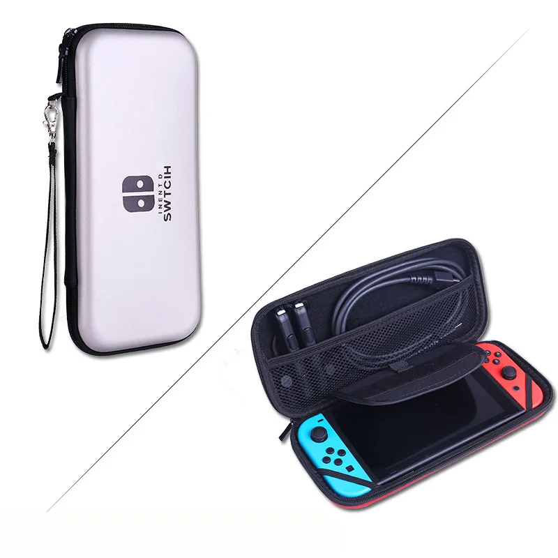 Yoteen nintendo сумка switch EVA Жесткий чехол с ручной полосой слот для карт NS защитный чехол кабель аксессуары сумка