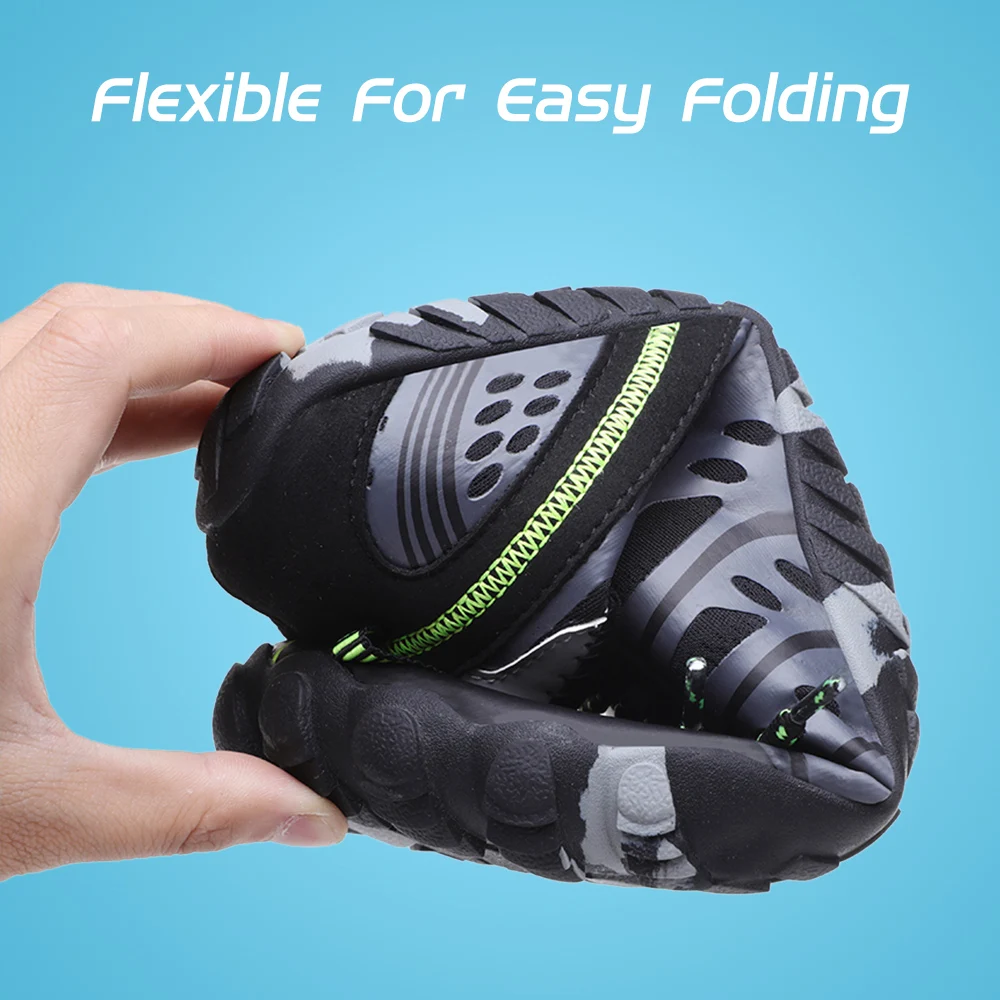 

Summer Outdoor Shoes Unisex Lightweight Breathable Mesh Creek Beach Quick Dry Wading Upstream Water Shoe Diving Swimming Socks
