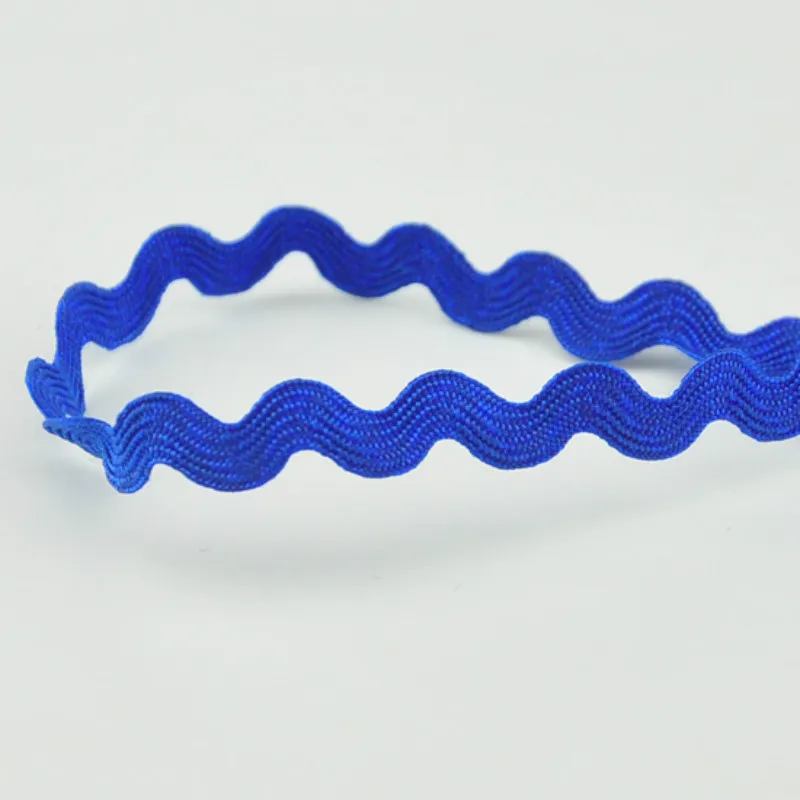 S образная изогнутая волнистая кружевная отделка 5 мм лента ручной работы шляпа