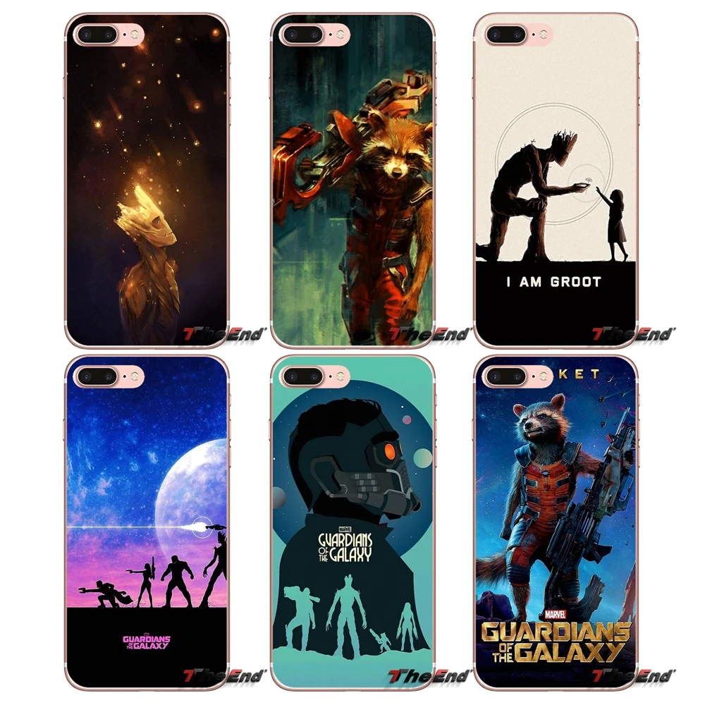 Мягкий чехол для Huawei P Smart Y6 Pro P8 P9 P10 Nova P20 Lite Mini 2017 SLA L02 L22 2i Guardians of Galaxy Super Hero|Чехлы-накладки| |
