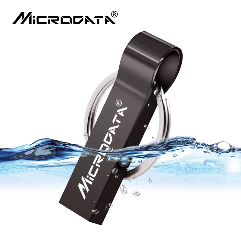 Водонепроницаемый usb флеш накопитель металлическая карта памяти хороший 64 ГБ 32