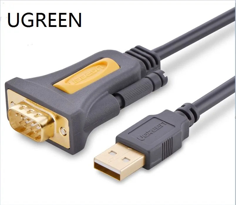Ugreen USB в RS232 COM порт Последовательный DB9 контактный кабель адаптер PL2303 для Windows USB выход RS232 COM