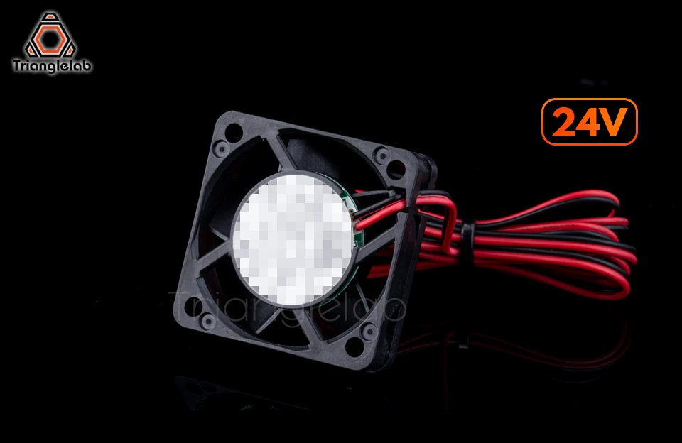 Trianglelab 3d принтер Часть DC 12 В/24 В 2P 4010 40*40*10 мм Бесщеточный Вентилятор Кулер 4010s охлаждающий вентилятор с кабелем 100 мм